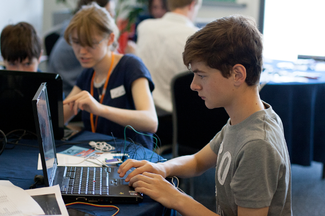 The Arduino hardware platform can be used to teach children about electronics
